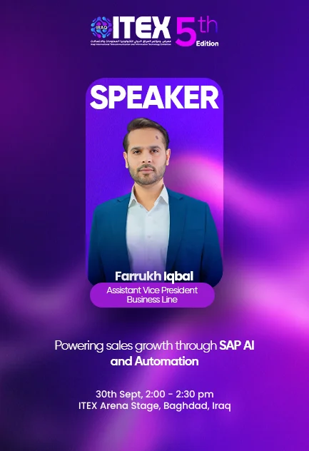 Business Line Speaker coming to ITEX 2026